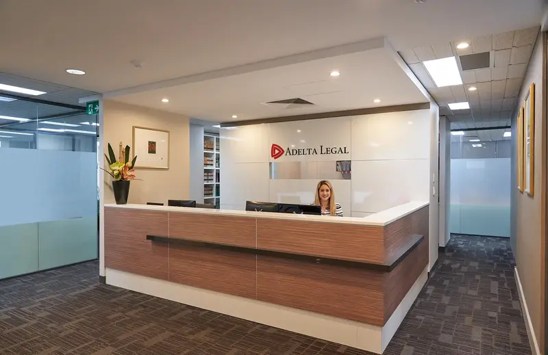 The Adelta Legal office reception