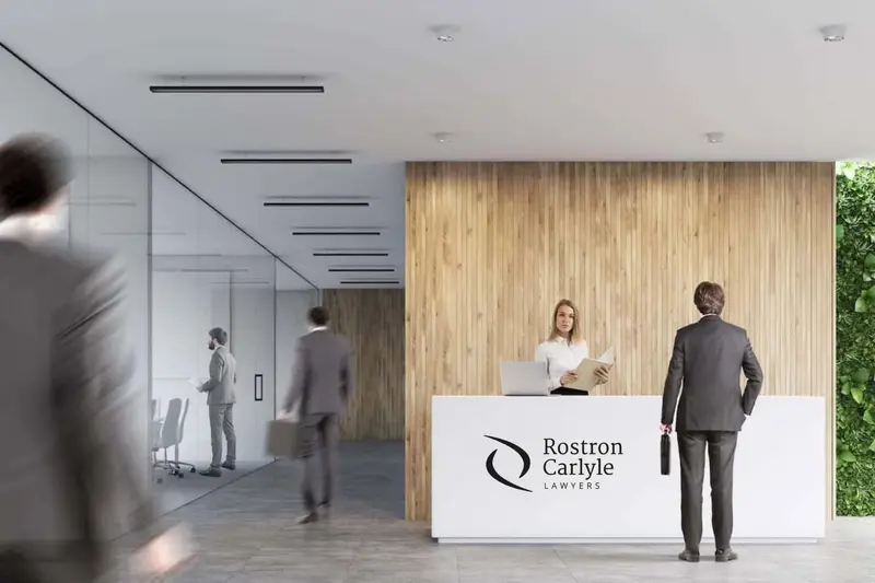 The Rostron Carlyle Lawyers office reception