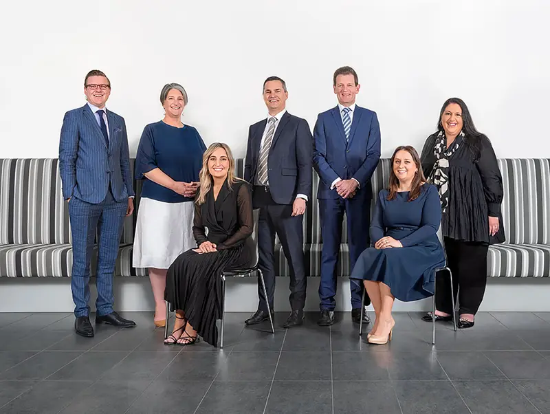 The Tindall Gask Bentley (TGB Lawyers) team
